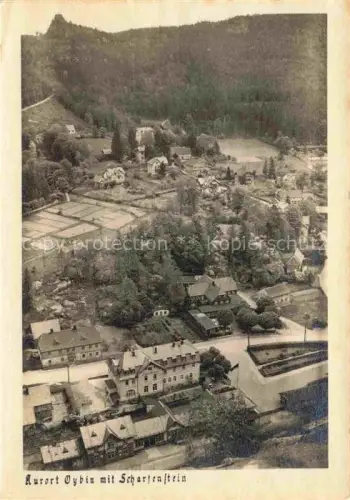 AK / Ansichtskarte Oybin Sachsen Panorama mit Scharfenstein
