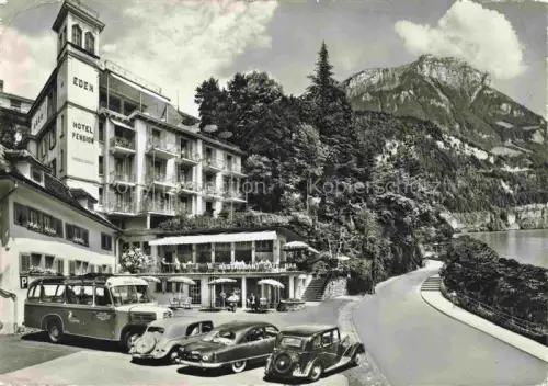 AK / Ansichtskarte Brunnen  SZ Hotel Eden