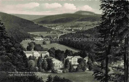 AK / Ansichtskarte Bad Brueckenau Bayern Fernblick ueber die Stadt mit Pilsterkopf