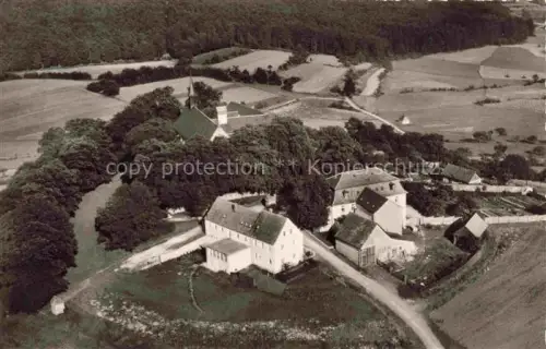 AK / Ansichtskarte Brueckenau Bad Jugendhaus Volkersberg Fliegeraufnahme
