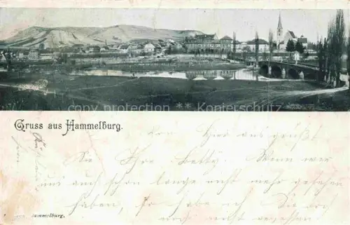 AK / Ansichtskarte Hammelburg Bad Kissingen Bayern Panorama