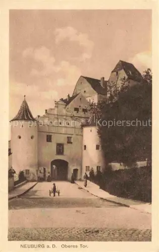 AK / Ansichtskarte Neuburg  Donau Bayern Oberes Tor