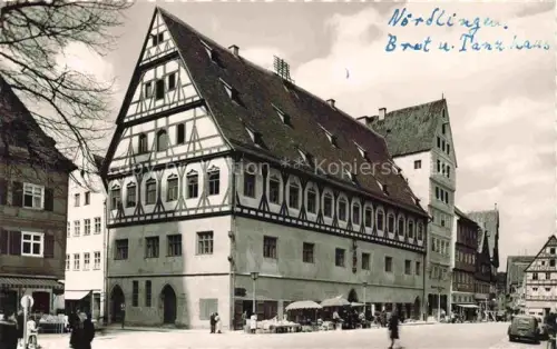 AK / Ansichtskarte Noerdlingen Bayern Brot und Tanzhaus