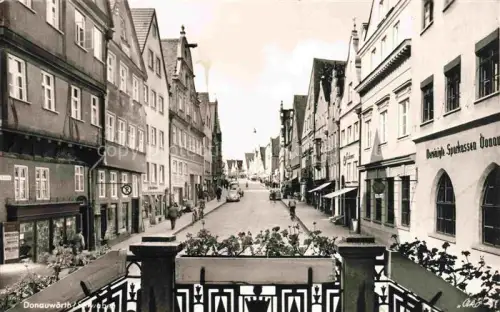 AK / Ansichtskarte Donauwoerth Bayern Blick vom Rathaus