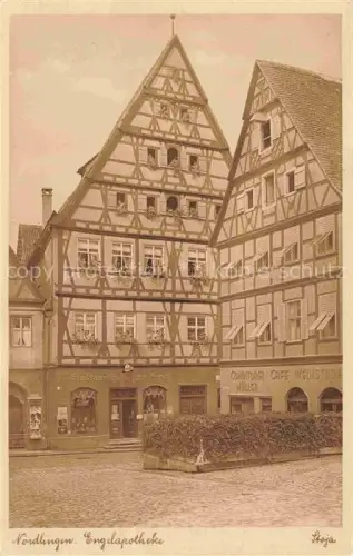 AK / Ansichtskarte Noerdlingen Bayern Engelapotheke
