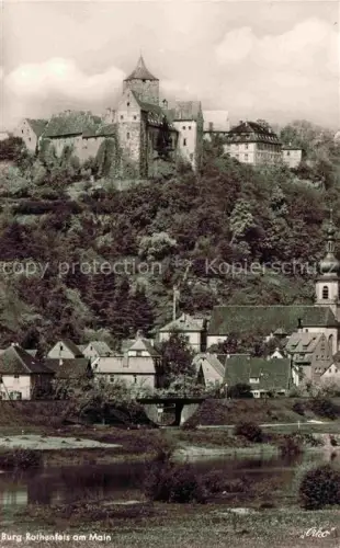 AK / Ansichtskarte Rothenfels  Main Unterfranken Main-Spessart Bayern Burg Rothenfels