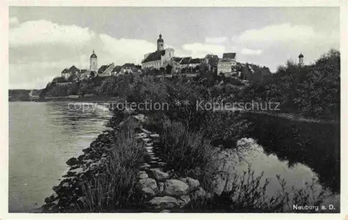 AK / Ansichtskarte Neuburg  Donau Bayern Kloster Kirche Feldpost