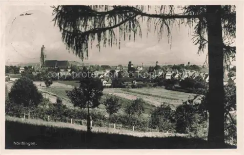 AK / Ansichtskarte Noerdlingen Bayern Panorama