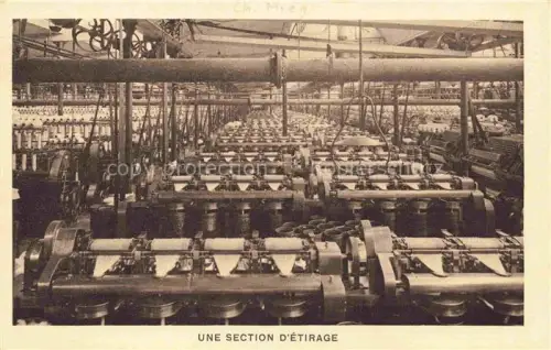 AK / Ansichtskarte MULHOUSE Muehlhausen 68 Haut-Rhin Charles Mieg et Cie S.A. Une Section d'Etirage