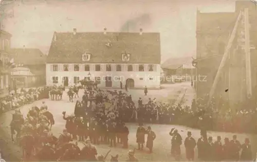 AK / Ansichtskarte MULHOUSE Muehlhausen 68 Haut-Rhin Pendant le Defilé