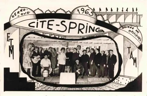 AK / Ansichtskarte MULHOUSE Muehlhausen 68 Haut-Rhin Theater Herre-n-Owe Soirée de Messieurs Cite-Spring