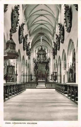 AK / Ansichtskarte Kaisheim Ehem Klosterkirche der Zisterzienser Inneres