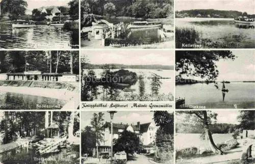 AK / Ansichtskarte Malente-Gremsmuehlen Ostholstein Badeanstalt Tretbecken Kellersee Dieksee Kurheim Promenade