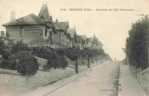 AK / Ansichtskarte Mesnil-Val Mesnilval Criel-sur-Mer 76 Seine-Maritime Avenue du Val Heureux