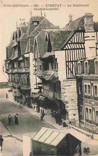 AK / Ansichtskarte ETRETAT LE HAVRE 76 Seine-Maritime Boulevard Charles-Lourdel