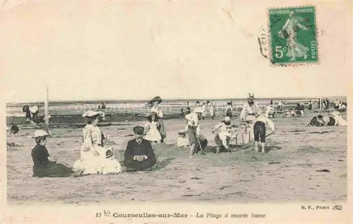 AK / Ansichtskarte Courseulles-sur-Mer CAEN 14 Calvados La plage à marée basse
