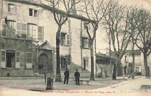 AK / Ansichtskarte VERDUN  55 Meuse Place Magdeleine Maison du Pape Jules II