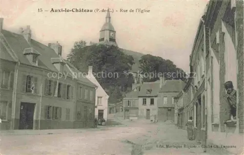 AK / Ansichtskarte Auxi-le-Chateau ARRAS 62 Pas-de-Calais Rue de l'Eglise