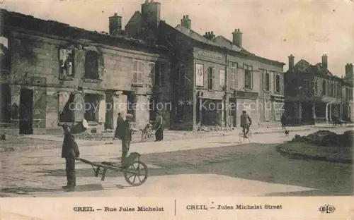 AK / Ansichtskarte Creil SENLIS 60 Oise Rue Jules Michelet
