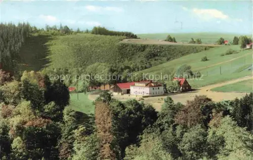 AK / Ansichtskarte Poppenhausen  Rhoen Hessen Gasthaus Pension Grabenhoefchen