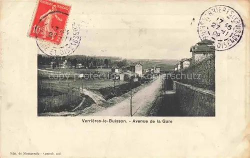 AK / Ansichtskarte Verrieres-le-Buisson Palaiseau 91 Essonne Avenue de la Gare