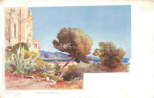 AK / Ansichtskarte Cap Martin Capmartin Roquebrune-Cap-Martin 06 Alpes-Maritimes Kuenstlerkarte