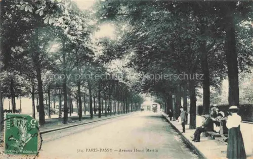 AK / Ansichtskarte Passy 75 PARIS Avenue Henri Martin
