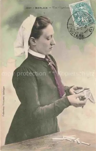 AK / Ansichtskarte MORLAIX 29 Finistere Une Cigariere
