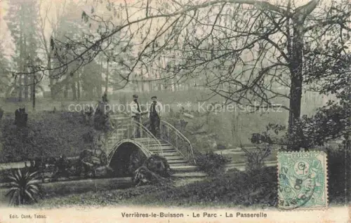 AK / Ansichtskarte Verrieres-le-Buisson Palaiseau 91 Essonne Passerelle au parc