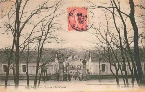 AK / Ansichtskarte BOURGES 18 Cher Caserne Vieil-Castel
