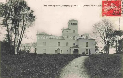 AK / Ansichtskarte Bourg-des-Comptes REDON 35 Ille-et-Vilaine Château de Montrive