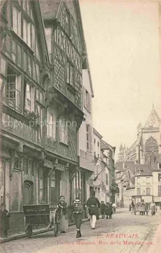 AK / Ansichtskarte BEAUVAIS  60 Oise Vieilles maisons Rue de la Manufacture