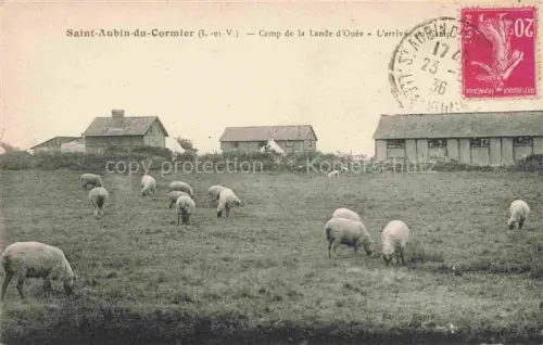AK / Ansichtskarte Saint-Aubin-du-Cormier Fougeres 35 Ille-et-Vilaine Camp de la Lande d'Ouée