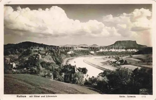 AK / Ansichtskarte Foto Seidel M. Schmilka Nr. 173 Rathen Elbtal Lillenstein 