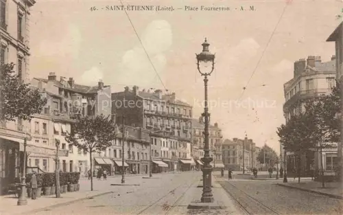 AK / Ansichtskarte SAINT-ETIENNE  ST-ETIENNE 42 Loire Place Fourneyron
