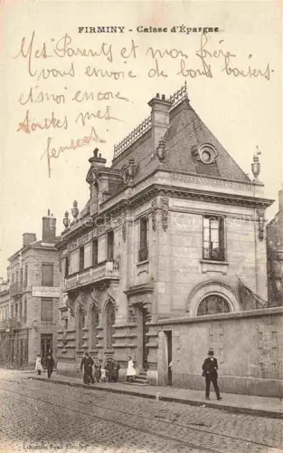 AK / Ansichtskarte Firminy Saint-Etienne 42 Loire Caisse d'Epargne