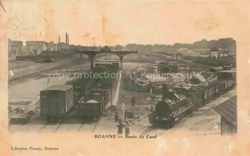 AK / Ansichtskarte ROANNE 42 Loire Bassin du Canal