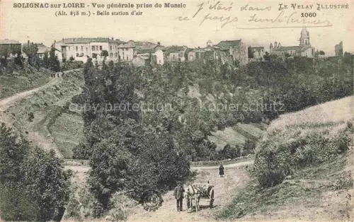 AK / Ansichtskarte Solignac-sur-Loire LE PUY 43 Haute-Loire Vue générale prise de Mussic Station d'air