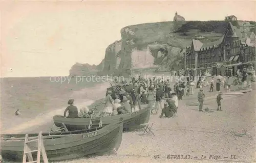 AK / Ansichtskarte ETRETAT LE HAVRE 76 Seine-Maritime La plage