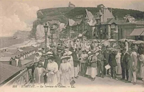 AK / Ansichtskarte ETRETAT LE HAVRE 76 Seine-Maritime La Terrasse du Casino