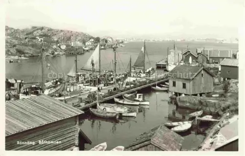 AK / Ansichtskarte Roennaeng Sweden Bathamnen Hafen