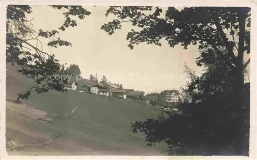 AK / Ansichtskarte Pradaschier Churwalden GR Ansicht vom Waldrand aus