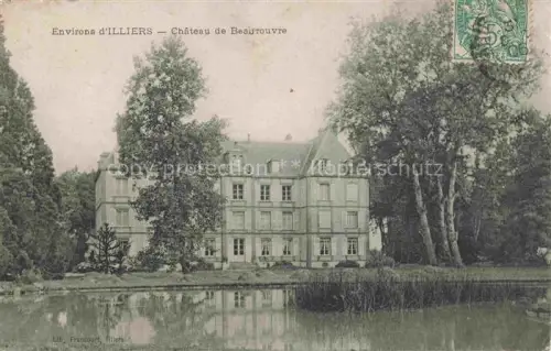 AK / Ansichtskarte Illiers-Combray 28 Eure-et-Loir Château de Beaurouvre