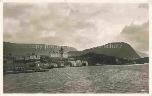 AK / Ansichtskarte Aalesund Romsdal Norge Ansicht vom Meer aus