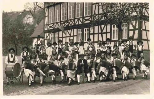 AK / Ansichtskarte Erlenbach  Fuerth Odenwald Bergstrasse Hessen Die Erlenbacher Spielschar Orchester