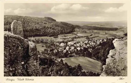AK / Ansichtskarte Wuergau Schesslitz Bamberg Bayern Panorama Fraenkische Schweiz