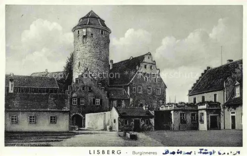 AK / Ansichtskarte Lisberg Bamberg Bayern Burginneres