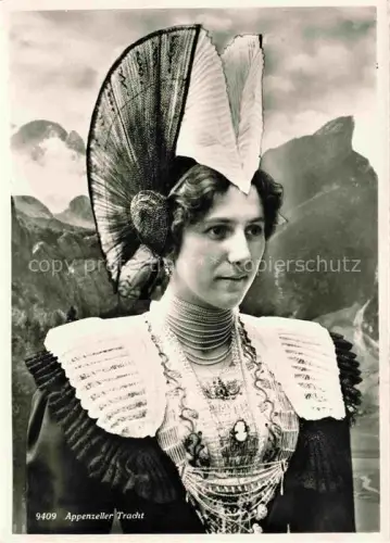 AK / Ansichtskarte Trachten Schweiz Appenzeller 