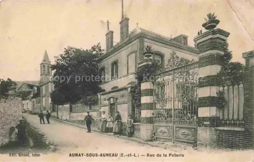 AK / Ansichtskarte Aunay-sous-Auneau 28 Eure-et-Loir Rue de la Poterie