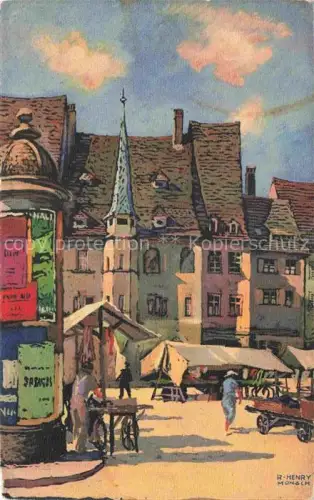 AK / Ansichtskarte MueNSCH R. Henry Kuenstlerkarte Mulhouse No. 491